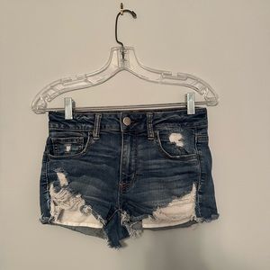 american eagle jean shorts